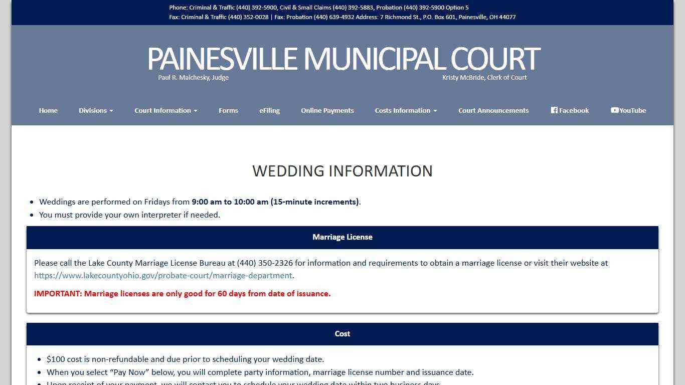 Painesville Municipal Court